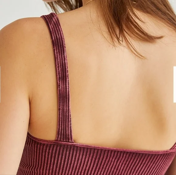 Free People Intimately Seamless Brahmi Tank Top Size M/L - Picture 3 of 10